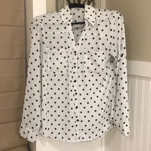 Express Portofino Shirt Polka Dot
